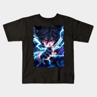 SASUKE UCHIHA MERCH VTG Kids T-Shirt